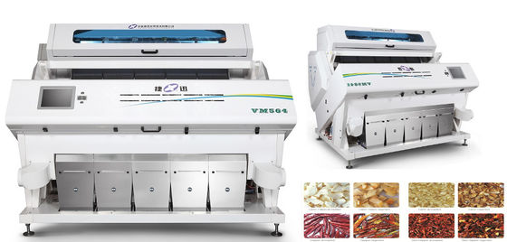 Sarımsak Pullarını İşlemek İçin Yüksek Güvenilirlikli Renk Sıralayıcı Makinesi