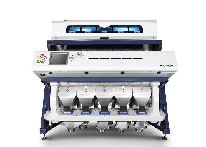 Yüksek Teknolojili Anysort Akıllı 3-15t / h Darı Yapışkan SC320 Pirinç Renk Ayırıcı Makinesi