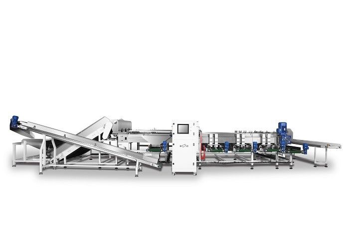 Kırmızı Tarih 380V / 50Hz Derecelendirme için Yüksek Hassasiyetli Renk Ayırma Makinesi